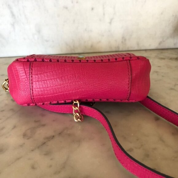 JUICY COUTURE Pink Gold Chain Crossbody Mini G Bag 2013 - Picture 12 of 15